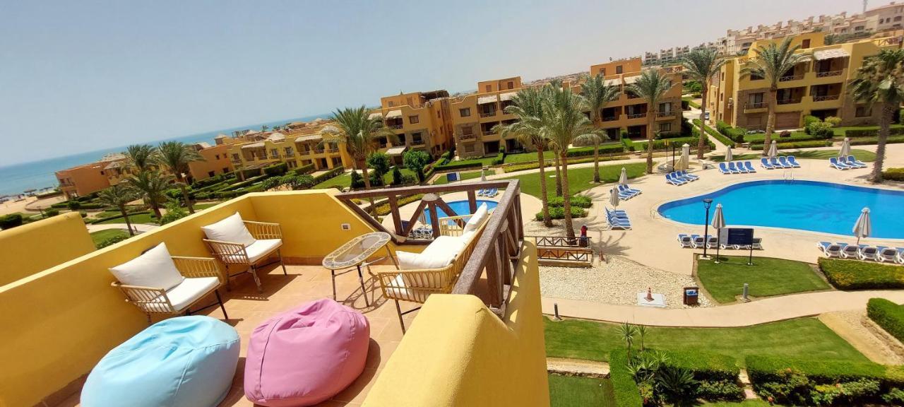 Mountain View Sokhna 2, Sea & Pool View, 3bedrooms, Penthouse With Roof- Families Only * Ain Suchna