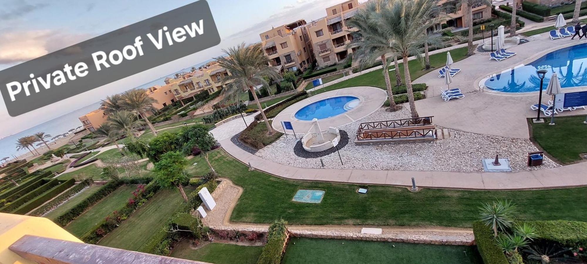 Mountain View Sokhna 2, Sea & Pool View, 3bedrooms, Penthouse With Roof- Families Only